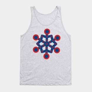 Fishman Donut Snowflake Tank Top